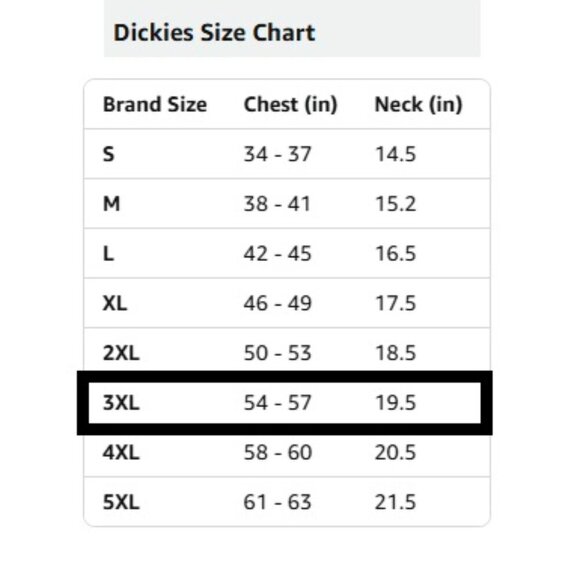 Dickies Men's Short Sleeve Work Shirt, 3XL - Picture 7 of 7